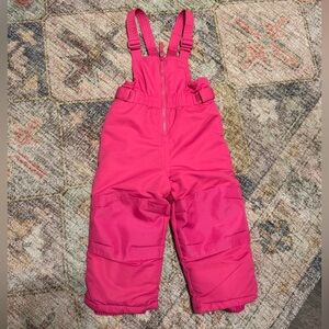 Cat & Jack  Pink Snow Bibs